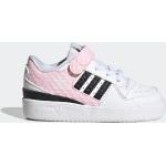 Sneakers basse larghezza E scontate rosa numero 22 per bambini adidas Forum 