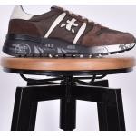 Sneakers alte larghezza E scontate marroni numero 40 di cotone con stringhe con tacco da 3 cm a 5 cm per Uomo Premiata Lander 