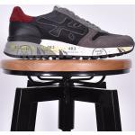 Sneakers alte larghezza E scontate grigie numero 40 di gomma con stringhe con tacco da 3 cm a 5 cm per Uomo Premiata Mick 