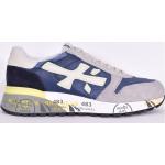 Sneakers alte larghezza E blu numero 40 di gomma con stringhe con tacco da 3 cm a 5 cm per Uomo Premiata Mick 