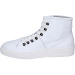 Scarpe Sneakers Uomo ROBERTO BOTTICELLI | Tg. 39 - 40 - 41 - 42 - 43 | con lacci pelle bianco