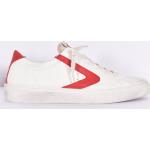 Sneakers basse larghezza E vintage bianche numero 41 di gomma con stringhe con tacco fino a 3 cm per Uomo VALSPORT 