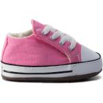 Scarpe sportive scontate rosa numero 20 di tela per bambini Converse 