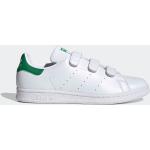 Sneakers larghezza A bianche numero 49,5 di tessuto sintetico chiusura velcro a strappo per Donna adidas Stan Smith 
