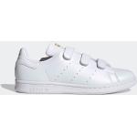 Sneakers larghezza A bianche numero 38 di gomma chiusura velcro a strappo per Donna adidas Stan Smith 