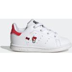 Sneakers stringate bianche numero 23 di gomma con stringhe per bambini adidas Stan Smith 