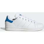 Sneakers stringate larghezza E blu di gomma con stringhe per bambini adidas Stan Smith 