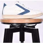 Sneakers basse larghezza A scontate vintage blu reale numero 40 di cotone con stringhe con tacco fino a 3 cm per Uomo VALSPORT 