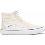 Sneakers alte larghezza E bianco sporco con stringhe traspiranti per Donna Vans Sk8-HI 