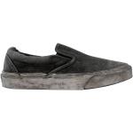 Sneakers slip on larghezza E nere con stringhe per Donna Vans Classic 