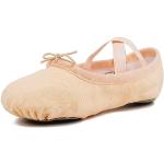 Scarpe larghezza E rosa numero 28 di cotone traspiranti da danza classica per bambini 