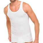 Magliette intime bianche 3 XL taglie comode senza manica per Uomo Schiesser 