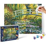 Schipper 609130620 - Dipingi coi Numeri, Il Ponte Giapponese di Claude Monet