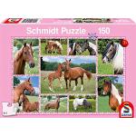 Puzzle classici a tema cavalli per bambini cavalli e stalle da 150 pezzi Schmidt Spiele 