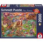 Puzzle classici scontati draghi da 2000 pezzi per età 9-12 anni Schmidt Spiele 