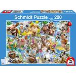 Puzzle classici per bambini da 200 pezzi per età 7-9 anni Schmidt Spiele 