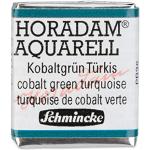 Schmincke - HORADAM® AQUARELL - Cerchio per artisti AQUARELL, 510 turchese verde cobalto, 14 510 044, 1/2 godet