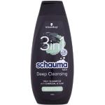 Shampoo 400 ml al carbone per Uomo Schwarzkopf Schauma 