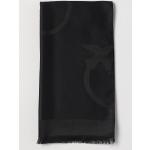Accessori moda neri di tessuto sintetico con frange Pinko 