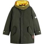 Scotch & Soda Water Repellent Teddy Recycled Parka Verde 14 Years