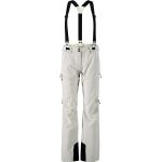 Pantaloni bianchi XS in poliestere antivento impermeabili traspiranti da sci per Donna 