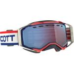 Scott Prospect Light Sensitive Retro Occhiali da neve bianchi/blu, bianco-blu