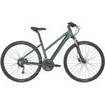Trekking bike scontate verdi in alluminio per Donna Scott 