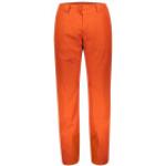 Pantaloni arancioni XXL taglie comode da sci per Uomo Scott 