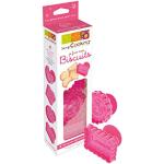 Stampi rosa di plastica per biscotti 