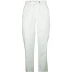Pantaloni cargo bianchi XL taglie comode di cotone per Uomo Sea barrier 