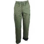 Pantaloni cargo verdi L per Uomo Sea barrier 