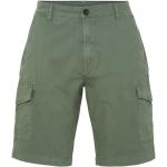 Pantaloni cargo western verdi 3 XL taglie comode di cotone per l'estate per Uomo Sea Ranch 