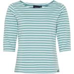 Magliette & T-shirt western blu XS a righe con scollo a barca per Donna Sea Ranch 