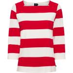 Magliette & T-shirt western rosse 3 XL taglie comode in viscosa con maniche a tre quarti per Donna Sea Ranch 