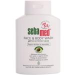 Sebamed Wash emulsione detergente delicata per corpo e viso con olio d'oliva 200 ml