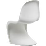 Sedie bianche Taglia unica in polipropilene con finish opaco di design Vitra Design Museum Panton 