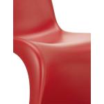 Sedie rosse Taglia unica in polipropilene di design Vitra Design Museum Panton 