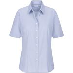 Camicie scontate eleganti blu chiaro XL traspiranti su misura per Donna Seidensticker 