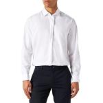 Magliette & T-shirt Regular Fit scontate business bianche XL manica lunga per Uomo Seidensticker 