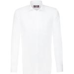 Magliette & T-shirt Regular Fit business bianche di cotone per Uomo Seidensticker 