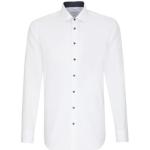 Magliette & T-shirt Regular Fit business bianche M tinta unita per Uomo Seidensticker 