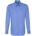 Magliette & T-shirt Regular Fit da cerimonia blu tinta unita per cerimonia per Uomo Seidensticker 