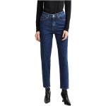 Selected Amy Slim Row U High Waist Jeans Blu 26 / 32 Donna