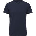 Polo scontate blu navy XXL taglie comode sostenibili per Uomo SELECTED Selected Homme 