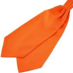 Cravatte ascot arancioni per Uomo Trendhim 