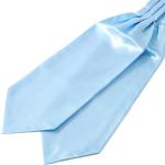 Cravatte ascot da cerimonia azzurre per cerimonia per Uomo Trendhim 