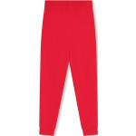 Pantaloni scontati rossi a righe con paillettes con elastico per Donna Sonia Rykiel Enfant 