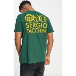 Magliette & T-shirt verdi XS a girocollo mezza manica con scollo rotondo Sergio Tacchini 