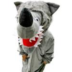 Seruna Costume da lupo F49 L-XL, per adulti e donne, costume da lupi, costume da carnevale