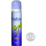 Set 12 MALIZIA Deodorante Spray 75 Body Chic Cura